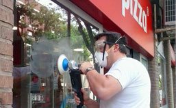 Limpieza de Graffitis en Cristales Madrid
